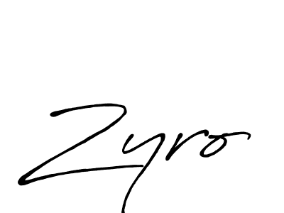 You should practise on your own different ways (Antro_Vectra_Bolder) to write your name (Zyro) in signature. don't let someone else do it for you. Zyro signature style 7 images and pictures png