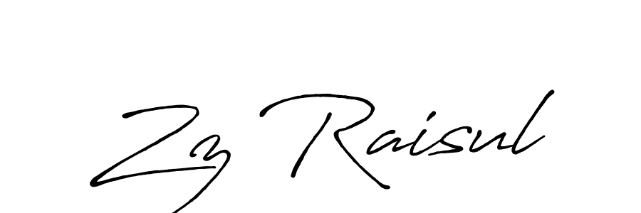 This is the best signature style for the Zz Raisul name. Also you like these signature font (Antro_Vectra_Bolder). Mix name signature. Zz Raisul signature style 7 images and pictures png