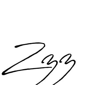 How to Draw Zzz signature style? Antro_Vectra_Bolder is a latest design signature styles for name Zzz. Zzz signature style 7 images and pictures png