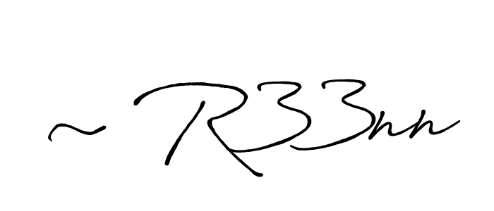 Make a beautiful signature design for name ~ R33nn. Use this online signature maker to create a handwritten signature for free. ~ R33nn signature style 7 images and pictures png