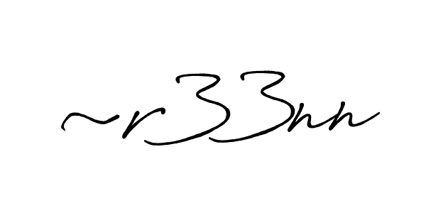 Once you've used our free online signature maker to create your best signature Antro_Vectra_Bolder style, it's time to enjoy all of the benefits that ~r33nn name signing documents. ~r33nn signature style 7 images and pictures png