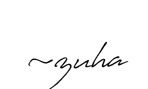 Similarly Antro_Vectra_Bolder is the best handwritten signature design. Signature creator online .You can use it as an online autograph creator for name ~zuha. ~zuha signature style 7 images and pictures png