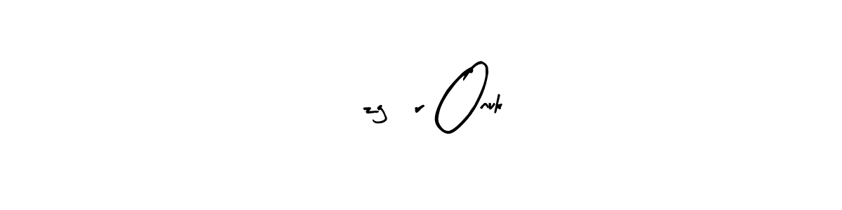 Create a beautiful signature design for name Özgür Onuk. With this signature (Arty Signature) fonts, you can make a handwritten signature for free. Özgür Onuk signature style 8 images and pictures png