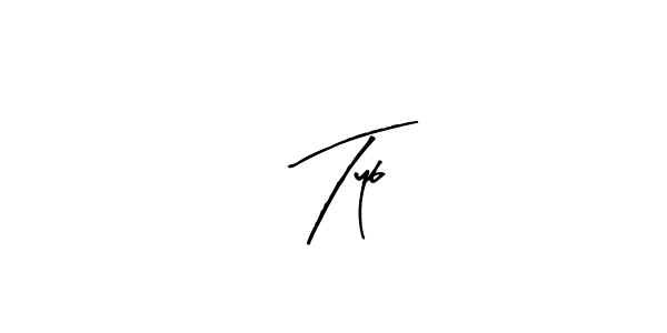 How to Draw    Tyb signature style? Arty Signature is a latest design signature styles for name    Tyb.    Tyb signature style 8 images and pictures png