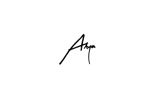 How to make  Alya name signature. Use Arty Signature style for creating short signs online. This is the latest handwritten sign.  Alya signature style 8 images and pictures png