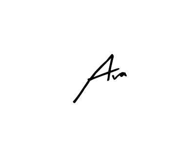 You should practise on your own different ways (Arty Signature) to write your name ( Ava) in signature. don't let someone else do it for you.  Ava signature style 8 images and pictures png