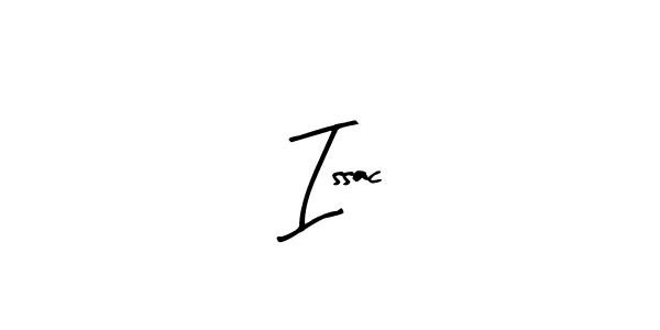 Design your own signature with our free online signature maker. With this signature software, you can create a handwritten (Arty Signature) signature for name  Issac.  Issac signature style 8 images and pictures png