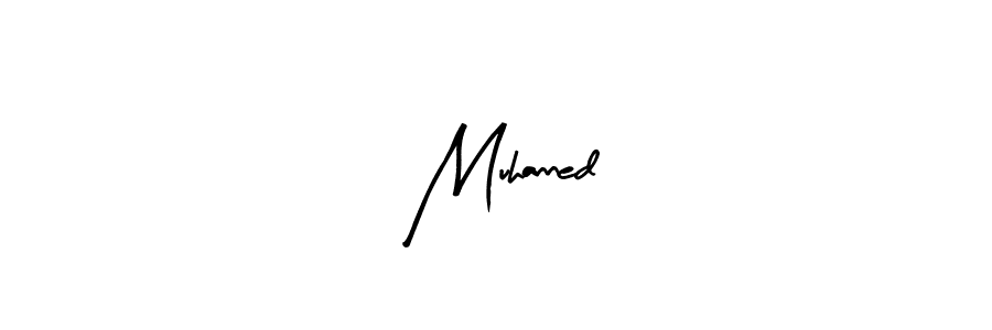 Make a beautiful signature design for name  Muhanned. With this signature (Arty Signature) style, you can create a handwritten signature for free.  Muhanned signature style 8 images and pictures png