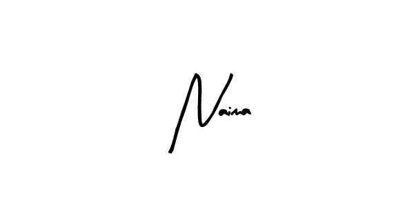 Once you've used our free online signature maker to create your best signature Arty Signature style, it's time to enjoy all of the benefits that  Naima name signing documents.  Naima signature style 8 images and pictures png