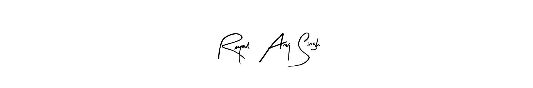 Check out images of Autograph of  Royal  Anuj Singh name. Actor  Royal  Anuj Singh Signature Style. Arty Signature is a professional sign style online.  Royal  Anuj Singh signature style 8 images and pictures png