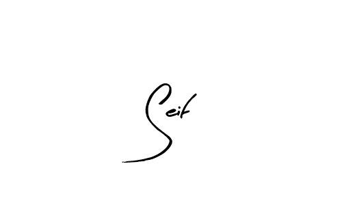 Use a signature maker to create a handwritten signature online. With this signature software, you can design (Arty Signature) your own signature for name  Seif.  Seif signature style 8 images and pictures png