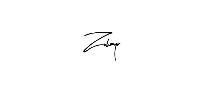 Design your own signature with our free online signature maker. With this signature software, you can create a handwritten (Arty Signature) signature for name  Zuhayr.  Zuhayr signature style 8 images and pictures png