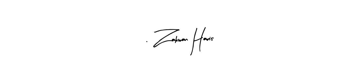 This is the best signature style for the . Zakwan Haris name. Also you like these signature font (Arty Signature). Mix name signature. . Zakwan Haris signature style 8 images and pictures png