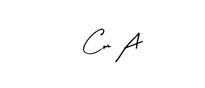 if you are searching for the best signature style for your name 1 Com A. so please give up your signature search. here we have designed multiple signature styles  using Arty Signature. 1 Com A signature style 8 images and pictures png