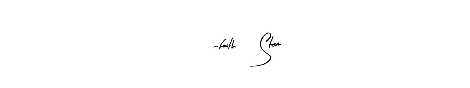 Design your own signature with our free online signature maker. With this signature software, you can create a handwritten (Arty Signature) signature for name 11-faith ( Stem). 11-faith ( Stem) signature style 8 images and pictures png