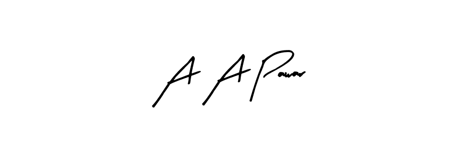 It looks lik you need a new signature style for name A A Pawar. Design unique handwritten (Arty Signature) signature with our free signature maker in just a few clicks. A A Pawar signature style 8 images and pictures png