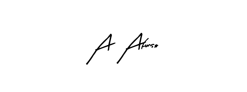 Create a beautiful signature design for name A Afunso. With this signature (Arty Signature) fonts, you can make a handwritten signature for free. A Afunso signature style 8 images and pictures png