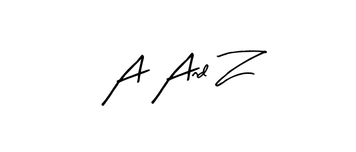 Once you've used our free online signature maker to create your best signature Arty Signature style, it's time to enjoy all of the benefits that A And Z name signing documents. A And Z signature style 8 images and pictures png