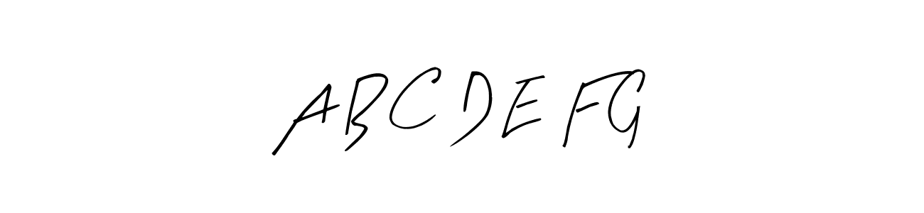 Here are the top 10 professional signature styles for the name A B C D E F G. These are the best autograph styles you can use for your name. A B C D E F G signature style 8 images and pictures png