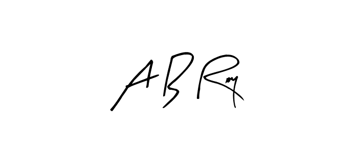 Create a beautiful signature design for name A B Roy. With this signature (Arty Signature) fonts, you can make a handwritten signature for free. A B Roy signature style 8 images and pictures png