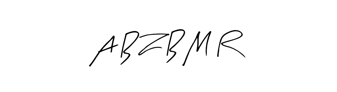 Design your own signature with our free online signature maker. With this signature software, you can create a handwritten (Arty Signature) signature for name A B Z B M R. A B Z B M R signature style 8 images and pictures png