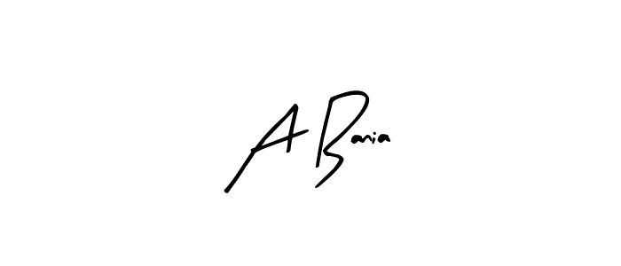 This is the best signature style for the A Bania name. Also you like these signature font (Arty Signature). Mix name signature. A Bania signature style 8 images and pictures png