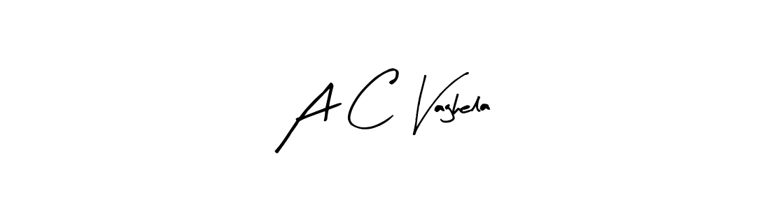 It looks lik you need a new signature style for name A C Vaghela. Design unique handwritten (Arty Signature) signature with our free signature maker in just a few clicks. A C Vaghela signature style 8 images and pictures png