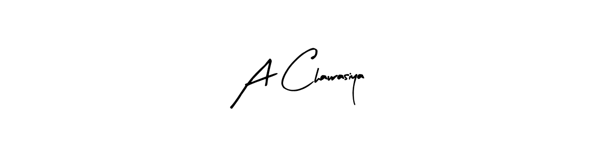 How to make A Chaurasiya signature? Arty Signature is a professional autograph style. Create handwritten signature for A Chaurasiya name. A Chaurasiya signature style 8 images and pictures png