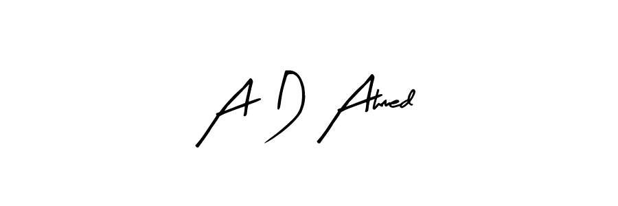You can use this online signature creator to create a handwritten signature for the name A D Ahmed. This is the best online autograph maker. A D Ahmed signature style 8 images and pictures png