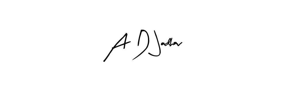 Make a short A D Jadhav signature style. Manage your documents anywhere anytime using Arty Signature. Create and add eSignatures, submit forms, share and send files easily. A D Jadhav signature style 8 images and pictures png