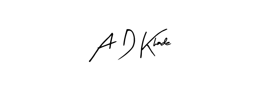 You can use this online signature creator to create a handwritten signature for the name A D Khade. This is the best online autograph maker. A D Khade signature style 8 images and pictures png
