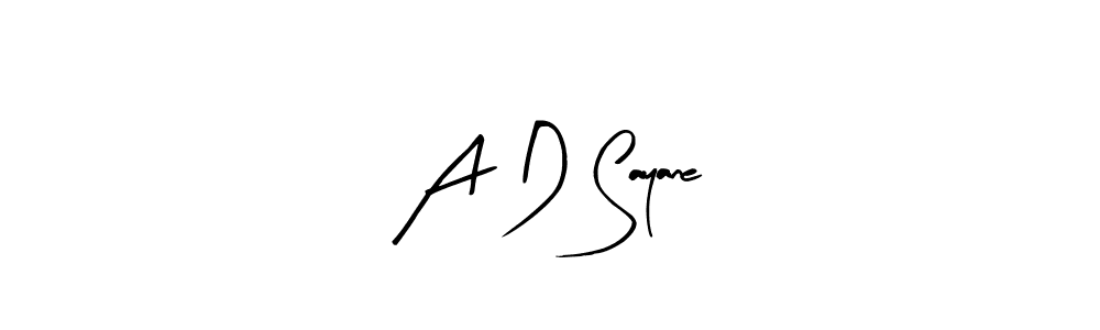 Best and Professional Signature Style for A D Sayane. Arty Signature Best Signature Style Collection. A D Sayane signature style 8 images and pictures png