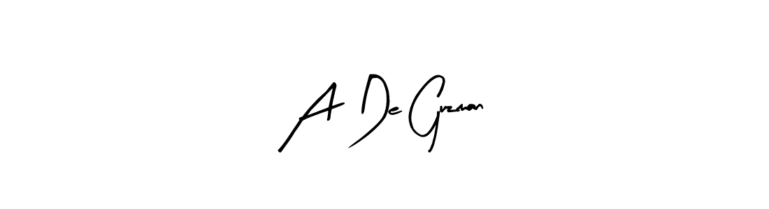 Design your own signature with our free online signature maker. With this signature software, you can create a handwritten (Arty Signature) signature for name A De Guzman. A De Guzman signature style 8 images and pictures png