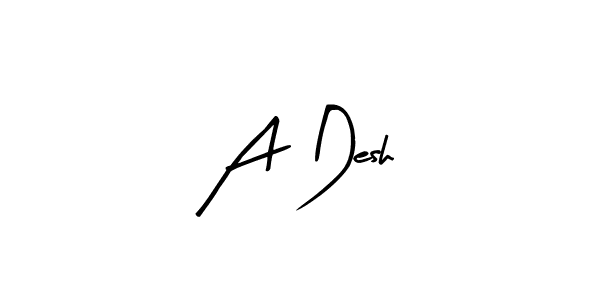 How to Draw A Desh signature style? Arty Signature is a latest design signature styles for name A Desh. A Desh signature style 8 images and pictures png