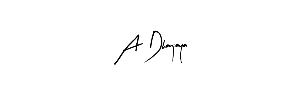 See photos of A Dhanjaya official signature by Spectra . Check more albums & portfolios. Read reviews & check more about Arty Signature font. A Dhanjaya signature style 8 images and pictures png