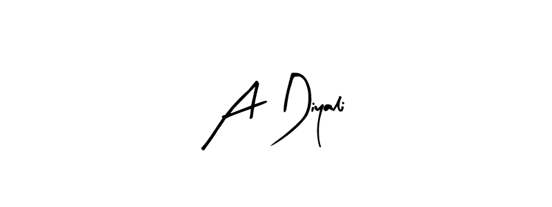 Arty Signature is a professional signature style that is perfect for those who want to add a touch of class to their signature. It is also a great choice for those who want to make their signature more unique. Get A Diyali name to fancy signature for free. A Diyali signature style 8 images and pictures png