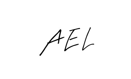 Also we have A E L name is the best signature style. Create professional handwritten signature collection using Arty Signature autograph style. A E L signature style 8 images and pictures png