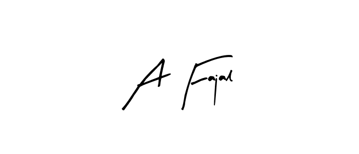 The best way (Arty Signature) to make a short signature is to pick only two or three words in your name. The name A Fajal include a total of six letters. For converting this name. A Fajal signature style 8 images and pictures png