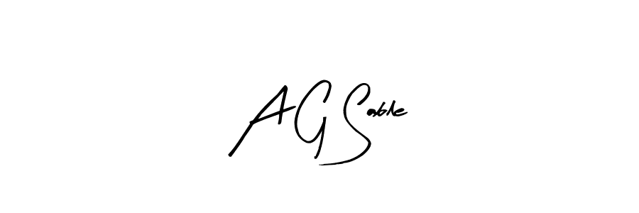 Best and Professional Signature Style for A G Sable. Arty Signature Best Signature Style Collection. A G Sable signature style 8 images and pictures png