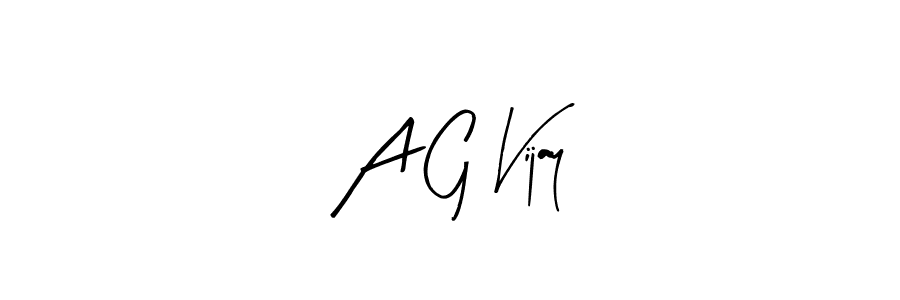 You can use this online signature creator to create a handwritten signature for the name A G Vijay. This is the best online autograph maker. A G Vijay signature style 8 images and pictures png