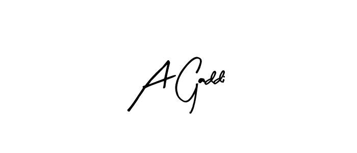A Gaddi stylish signature style. Best Handwritten Sign (Arty Signature) for my name. Handwritten Signature Collection Ideas for my name A Gaddi. A Gaddi signature style 8 images and pictures png
