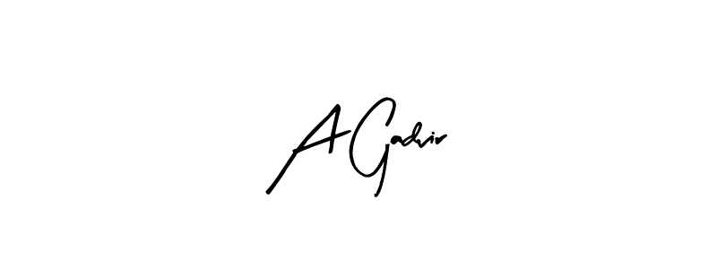 See photos of A Gadvir official signature by Spectra . Check more albums & portfolios. Read reviews & check more about Arty Signature font. A Gadvir signature style 8 images and pictures png