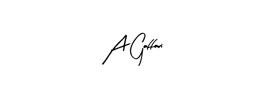 How to Draw A Gaffari signature style? Arty Signature is a latest design signature styles for name A Gaffari. A Gaffari signature style 8 images and pictures png