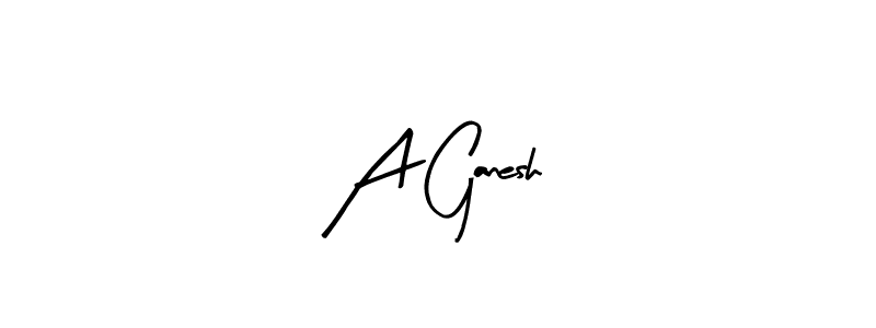 How to make A Ganesh signature? Arty Signature is a professional autograph style. Create handwritten signature for A Ganesh name. A Ganesh signature style 8 images and pictures png