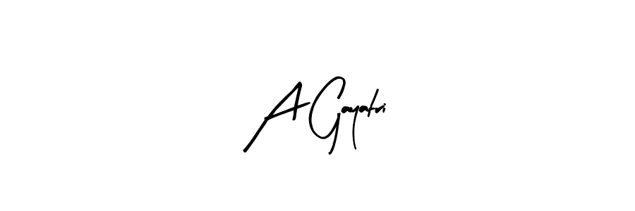 Make a beautiful signature design for name A Gayatri. With this signature (Arty Signature) style, you can create a handwritten signature for free. A Gayatri signature style 8 images and pictures png