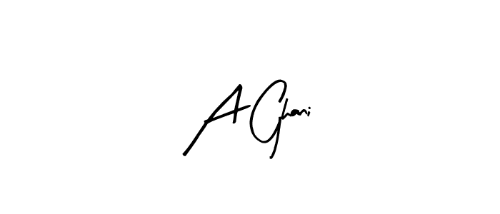 A Ghani stylish signature style. Best Handwritten Sign (Arty Signature) for my name. Handwritten Signature Collection Ideas for my name A Ghani. A Ghani signature style 8 images and pictures png