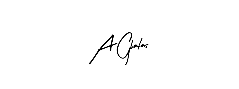 A Ghatas stylish signature style. Best Handwritten Sign (Arty Signature) for my name. Handwritten Signature Collection Ideas for my name A Ghatas. A Ghatas signature style 8 images and pictures png