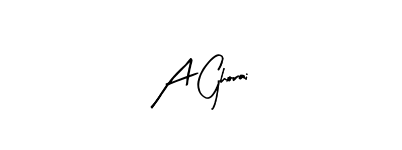 Also we have A Ghorai name is the best signature style. Create professional handwritten signature collection using Arty Signature autograph style. A Ghorai signature style 8 images and pictures png