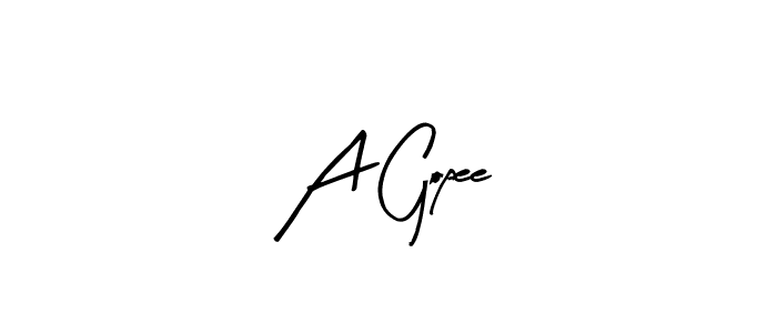 Here are the top 10 professional signature styles for the name A Gopee. These are the best autograph styles you can use for your name. A Gopee signature style 8 images and pictures png