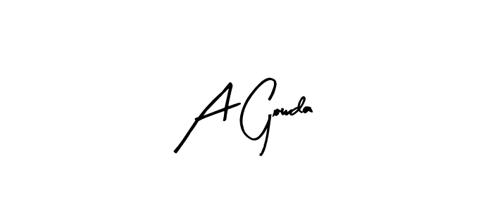 if you are searching for the best signature style for your name A Gowda. so please give up your signature search. here we have designed multiple signature styles  using Arty Signature. A Gowda signature style 8 images and pictures png